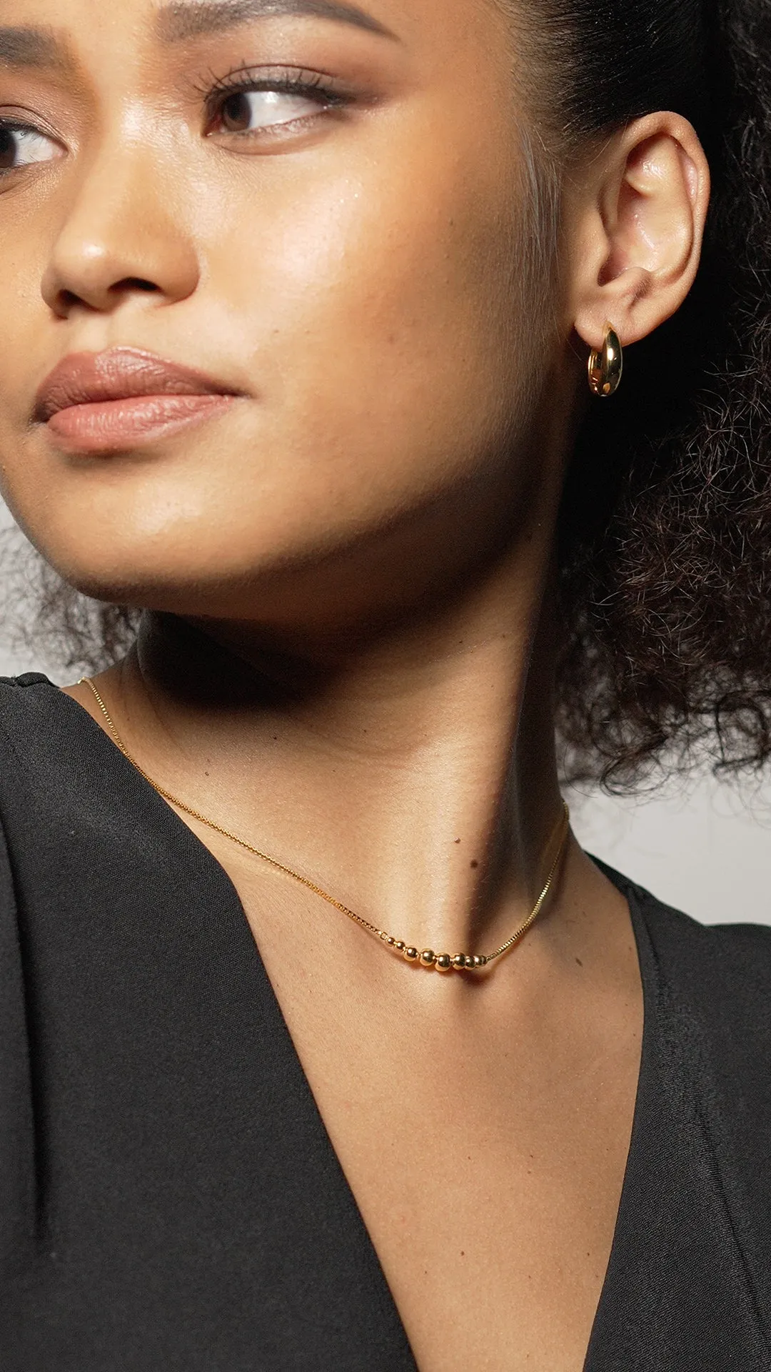 Netta Necklace 18K Gold Vermeil