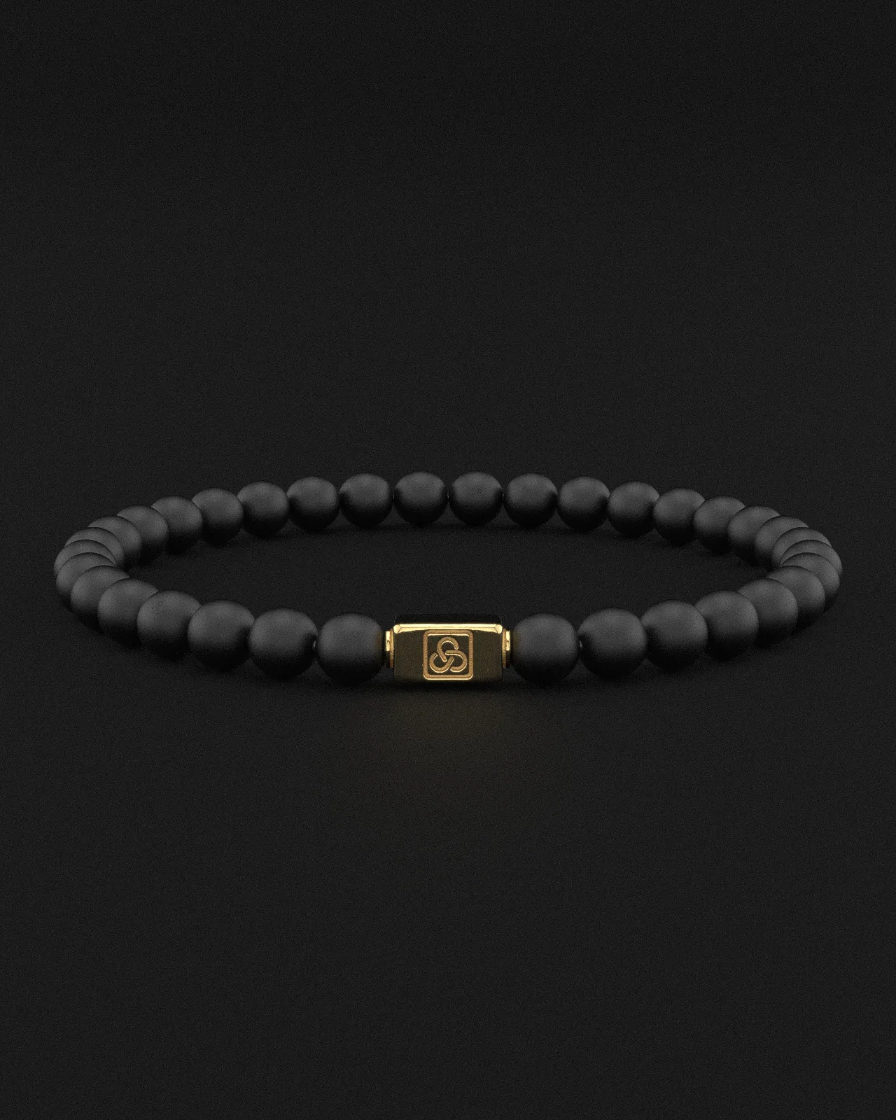 ONYX MATTE BRACELET 6MM | ESSENTIAL