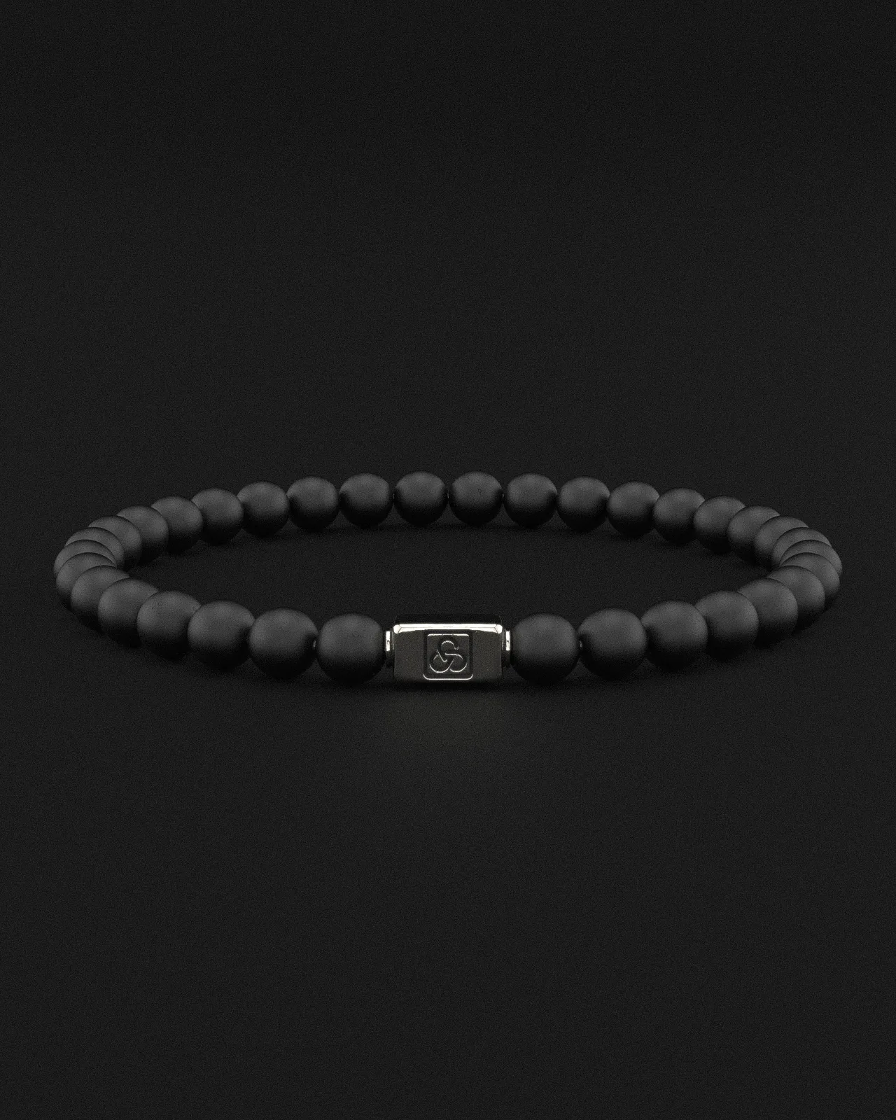 ONYX MATTE BRACELET 6MM | ESSENTIAL