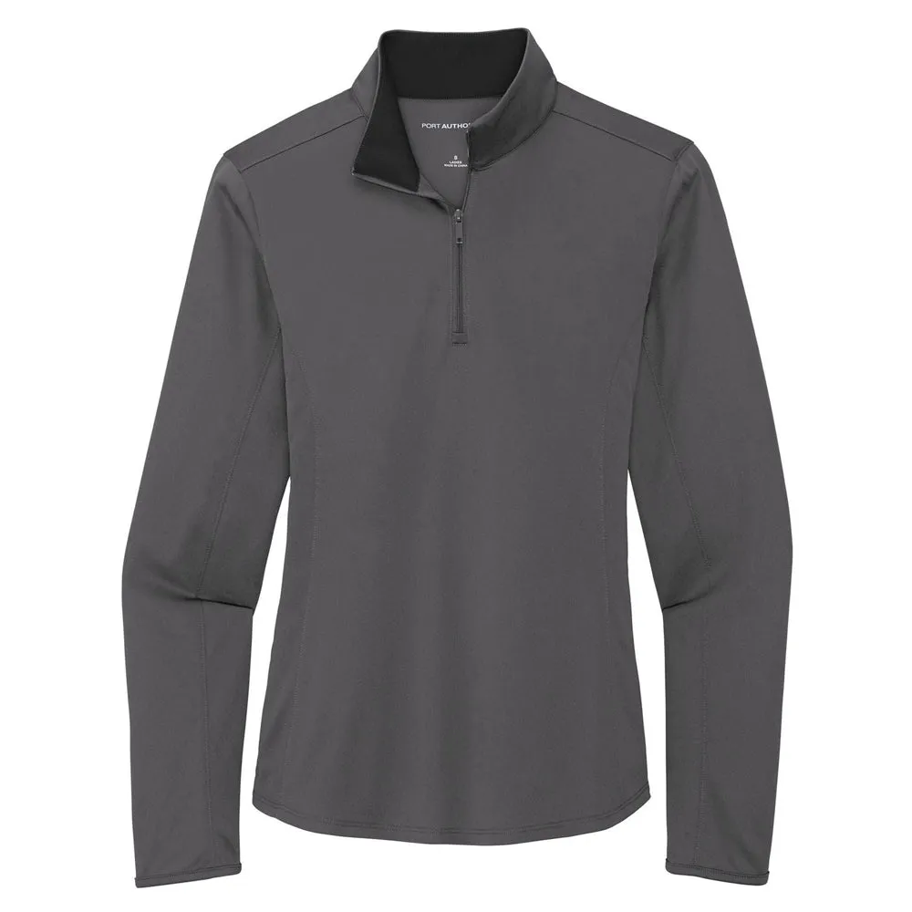 Port Authority ® Ladies Silk Touch Performance 1/4-Zip