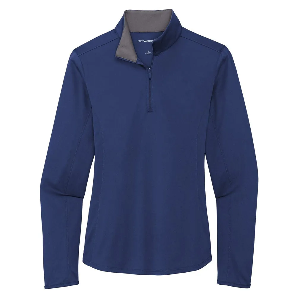 Port Authority ® Ladies Silk Touch Performance 1/4-Zip