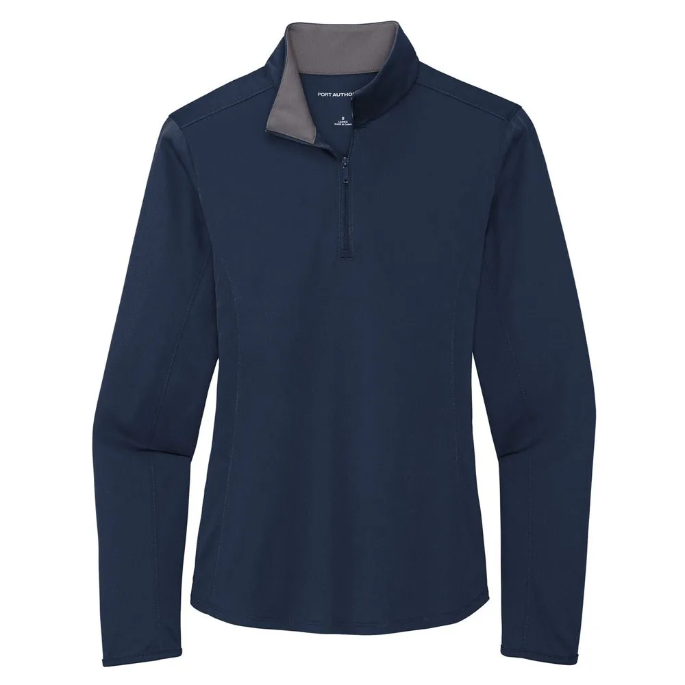 Port Authority ® Ladies Silk Touch Performance 1/4-Zip