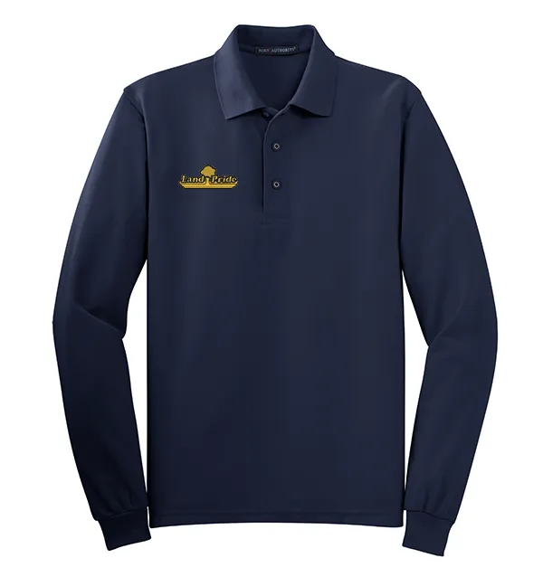 Port Authority® Tall Silk Touch™ Long Sleeve Polo
