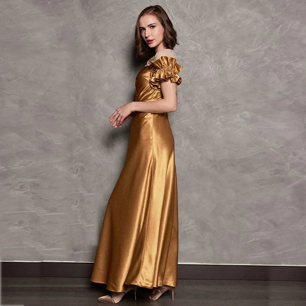 PREMA BEADED GOWN