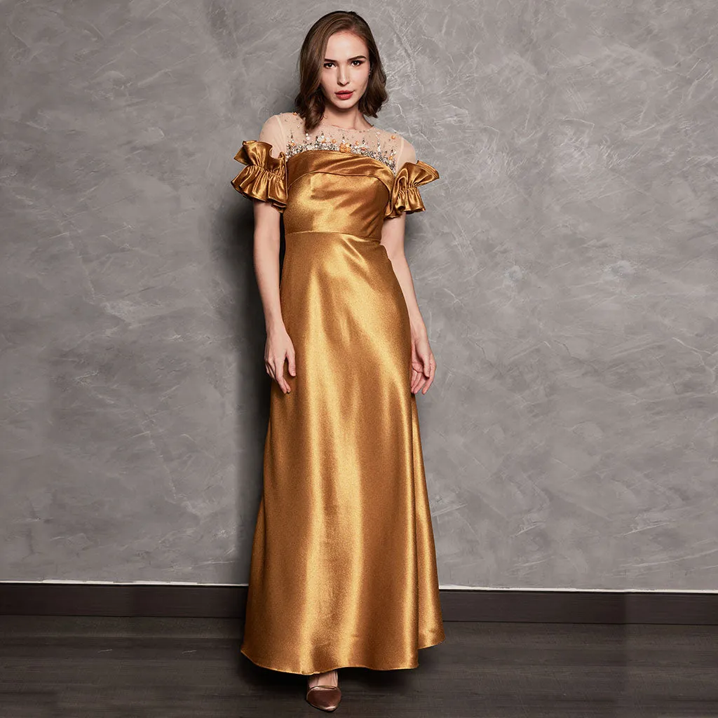 PREMA BEADED GOWN
