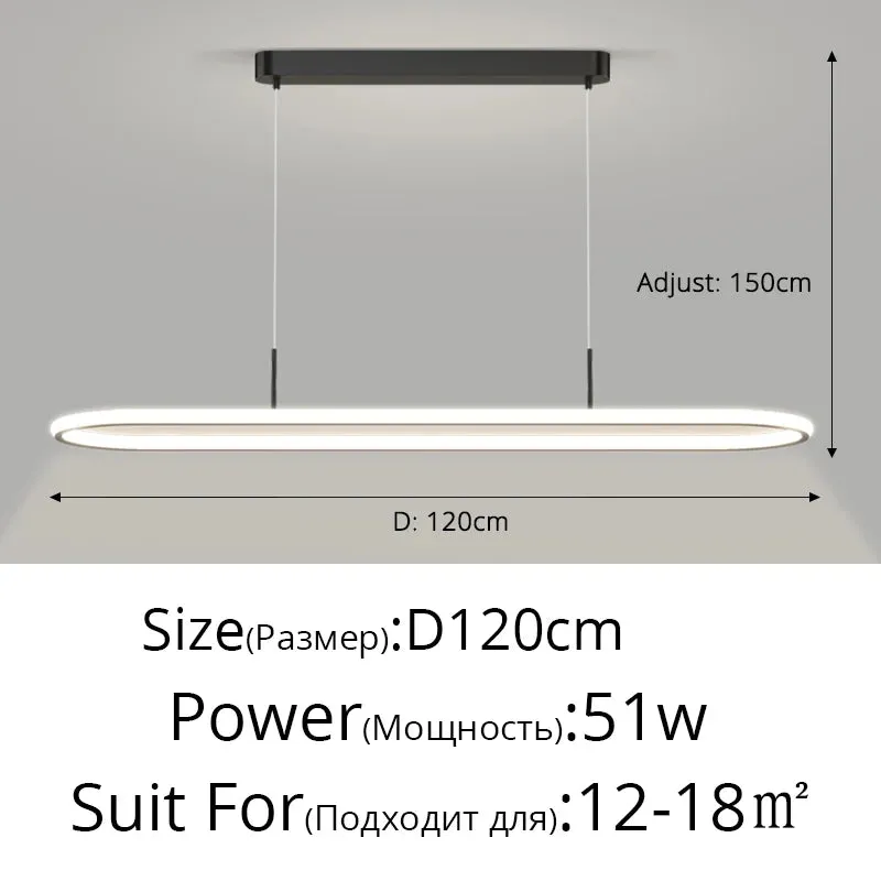 QIYI Kanne LED Pendant Light Dining Table