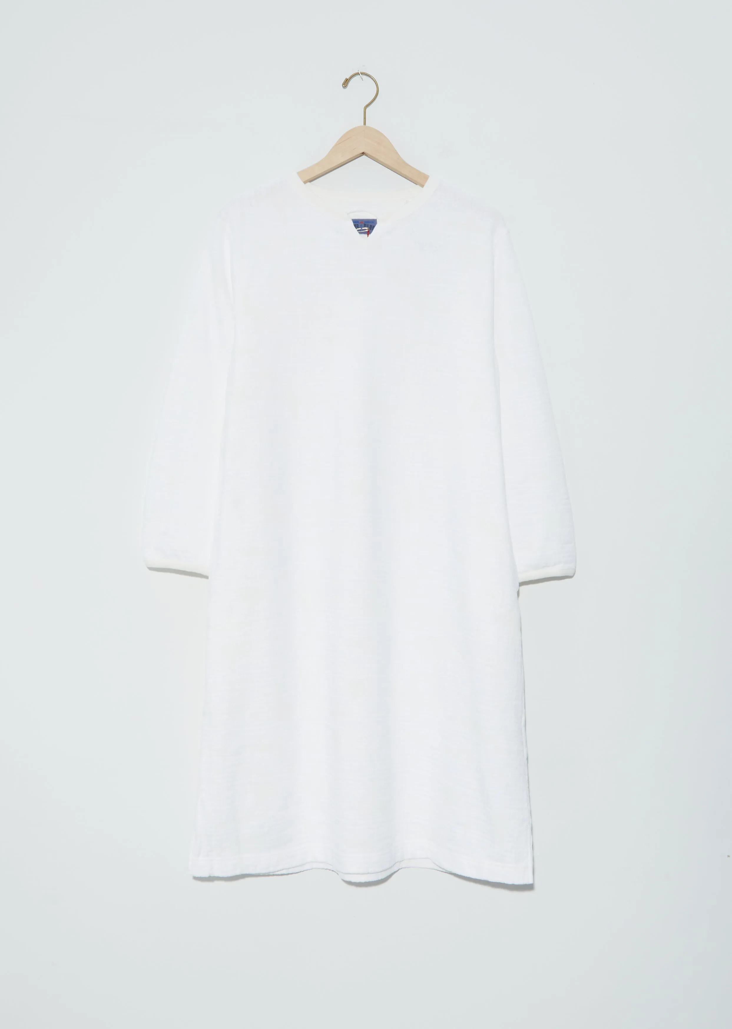 "Oboro Koushi" Flocky Print Sweat Dress