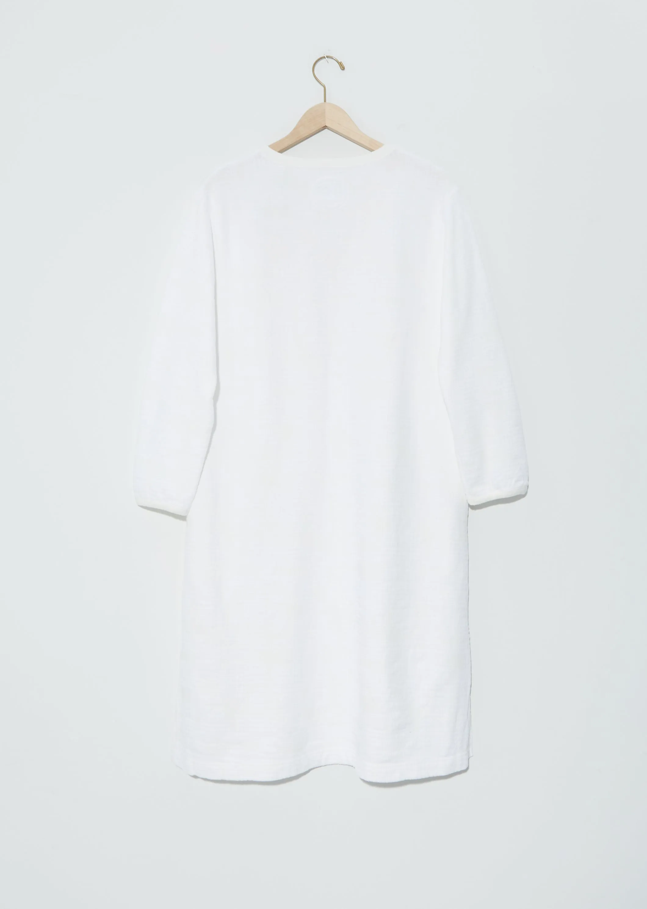 "Oboro Koushi" Flocky Print Sweat Dress