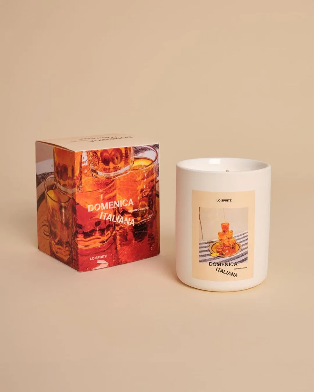 "Spritz" candle