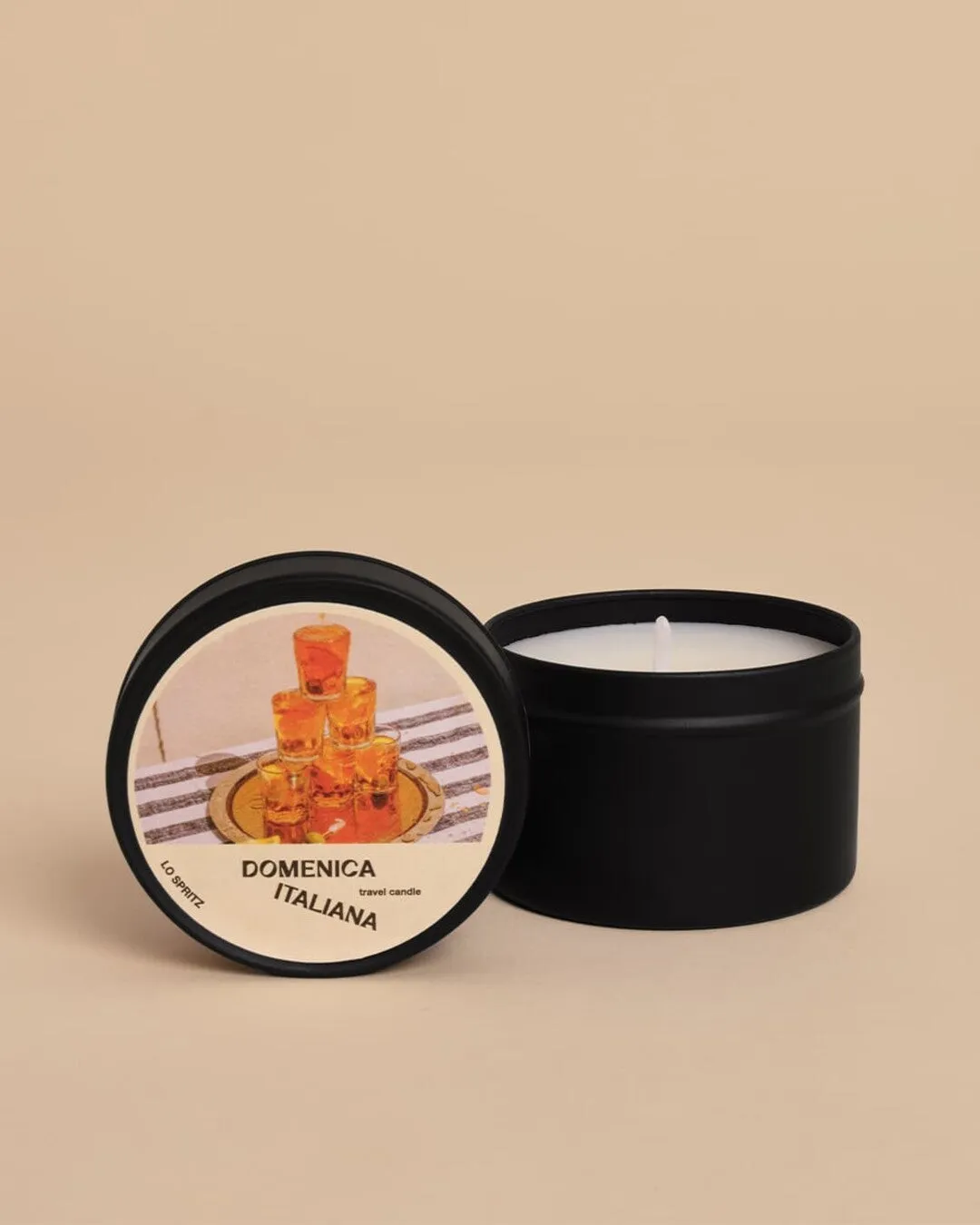 "Spritz" candle