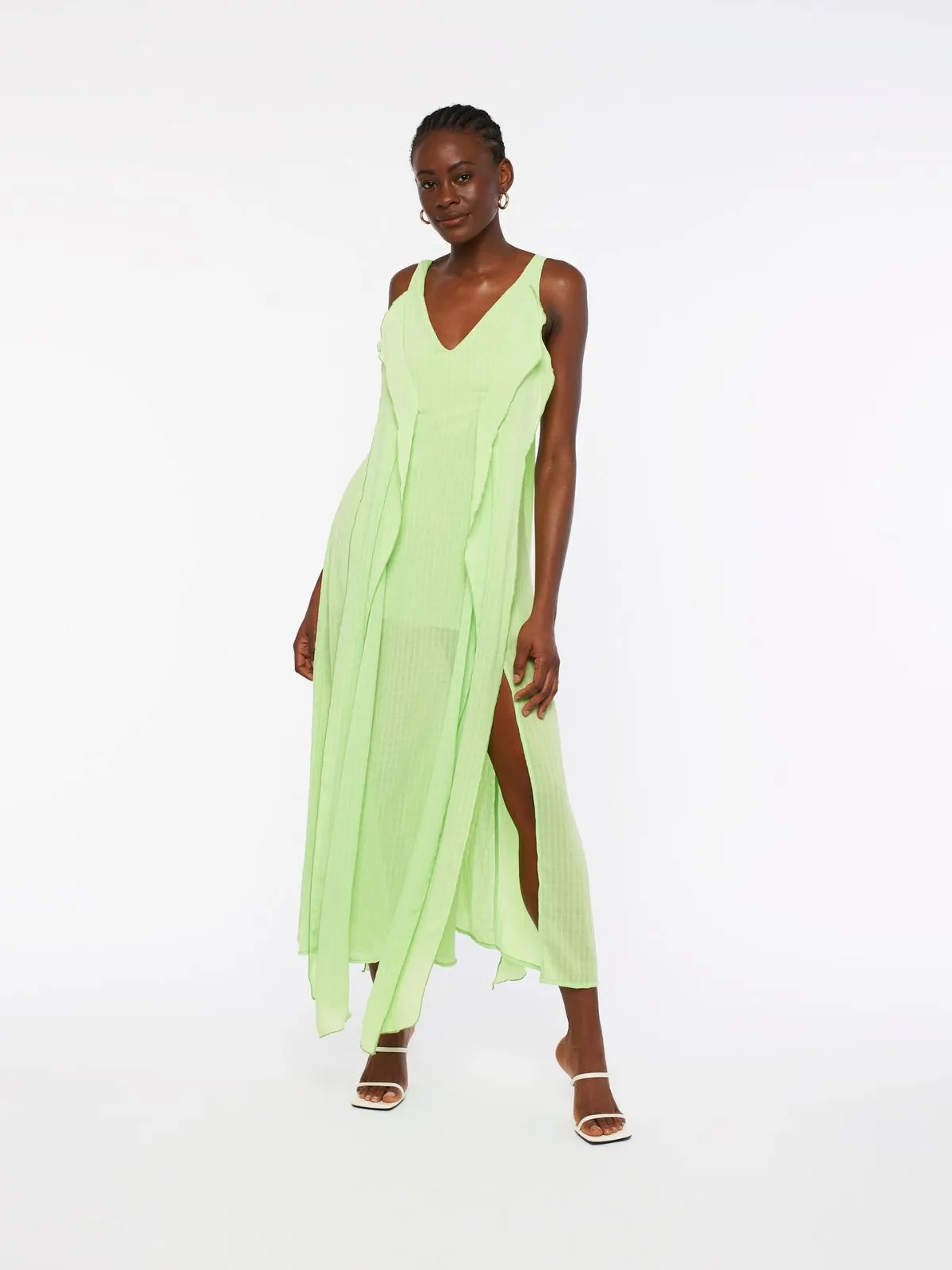 RICA maxi dress - lime