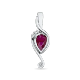 Ruby Red Pendant