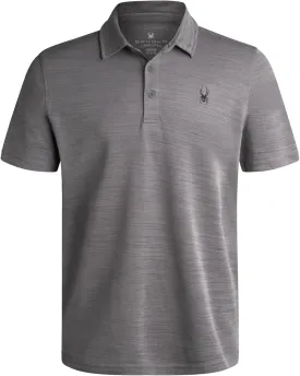 Spyder Mens Polo Shirt - Moisture-Wicking Short Sleeve Athletic Performance Collared Golf Shirt for Men (S-XL)