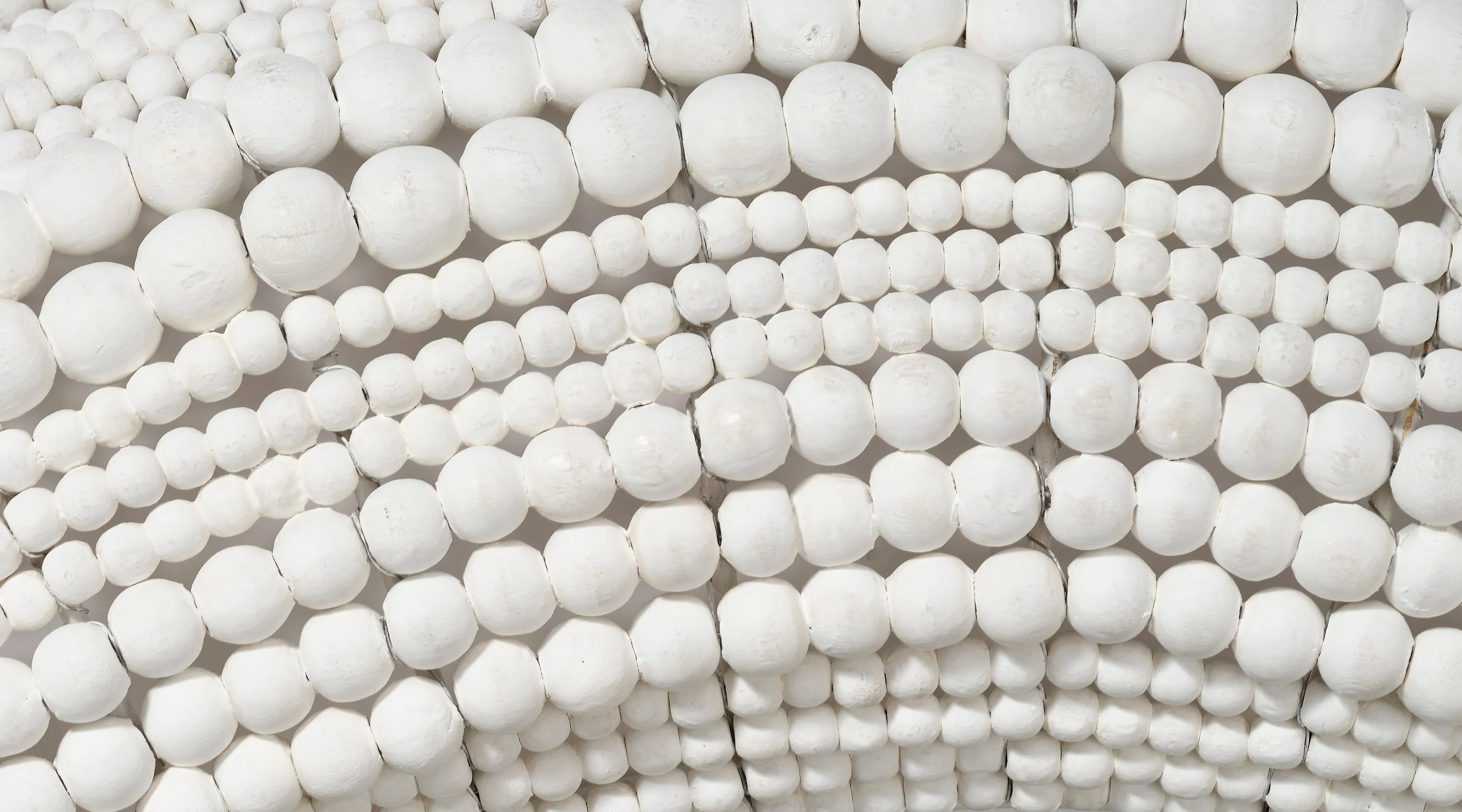 Strand Beaded Mirror
