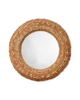 Strand Beaded Mirror