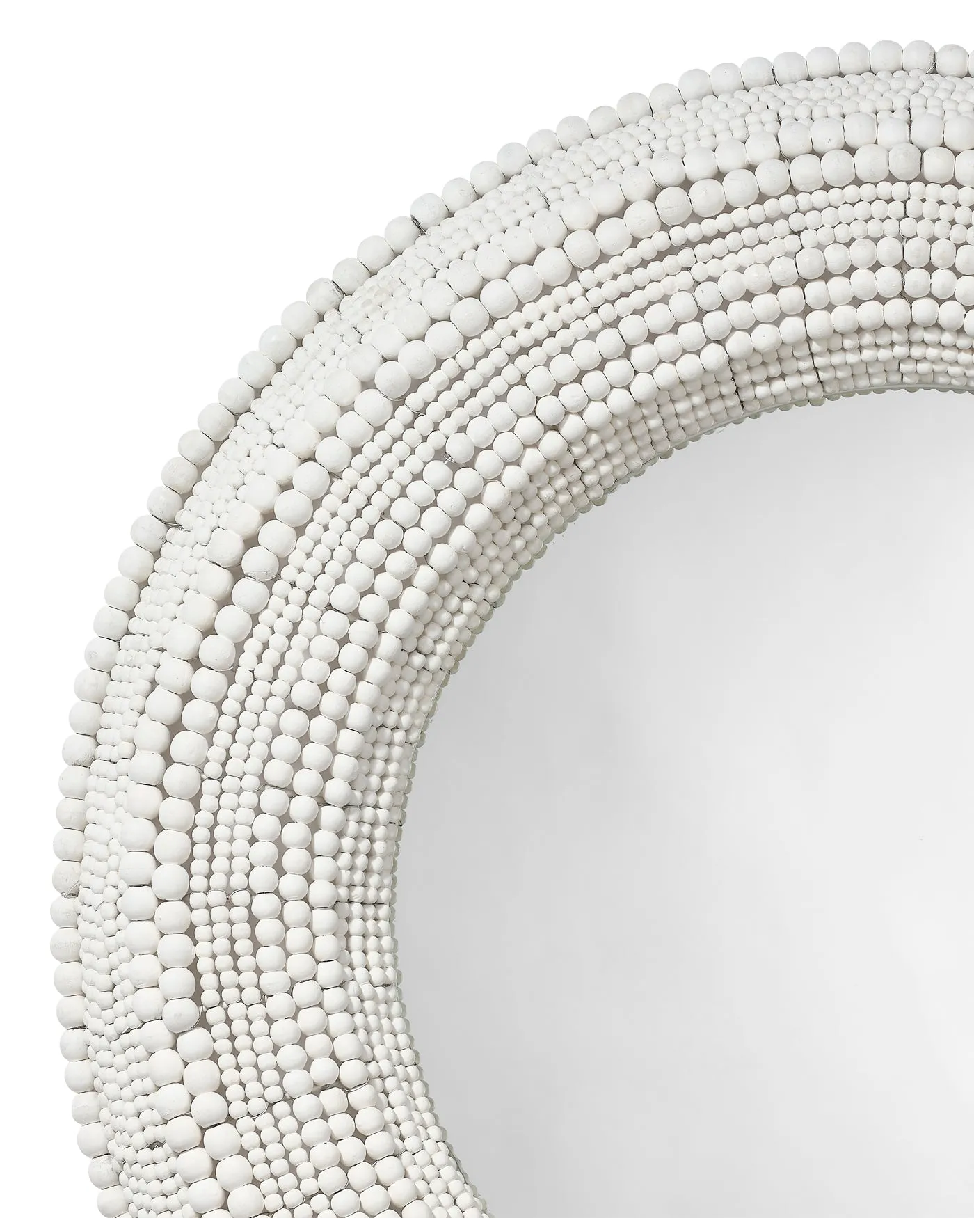 Strand Beaded Mirror