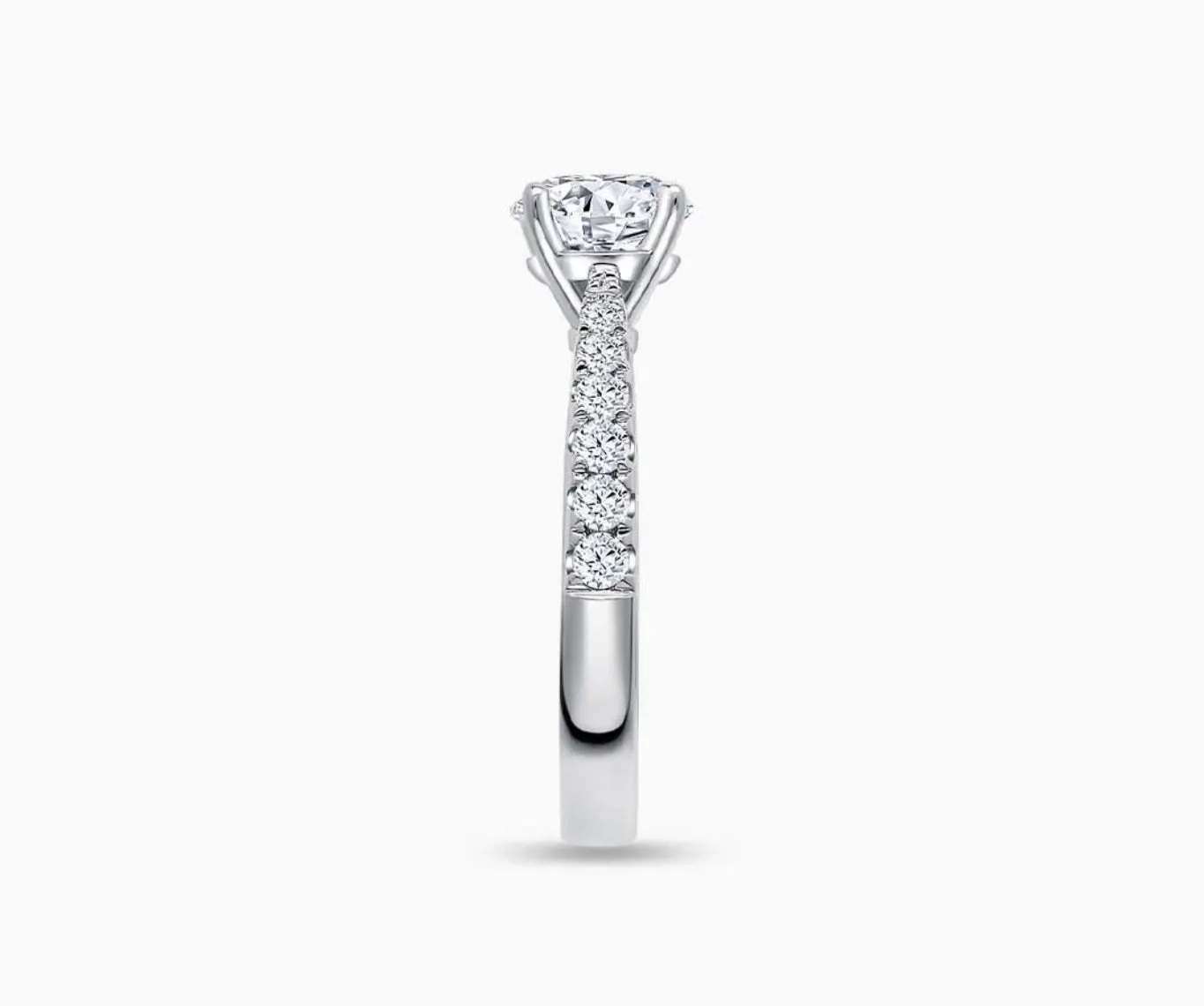 Tapered Pave Band