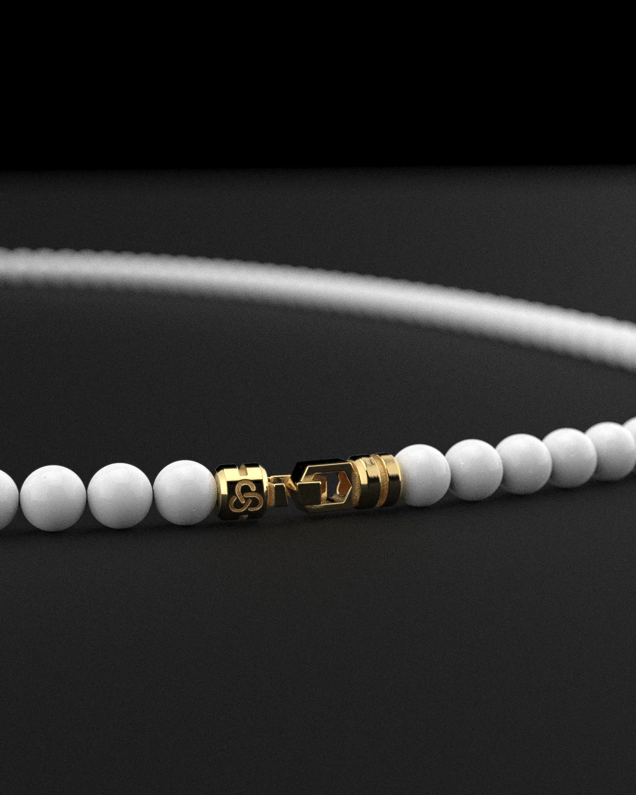 Tridacna Necklace 6mm | Vertex